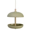 Decoris Vogelvoedersilo - Hangend - Bamboe - Lichtgroen - 25 Cm