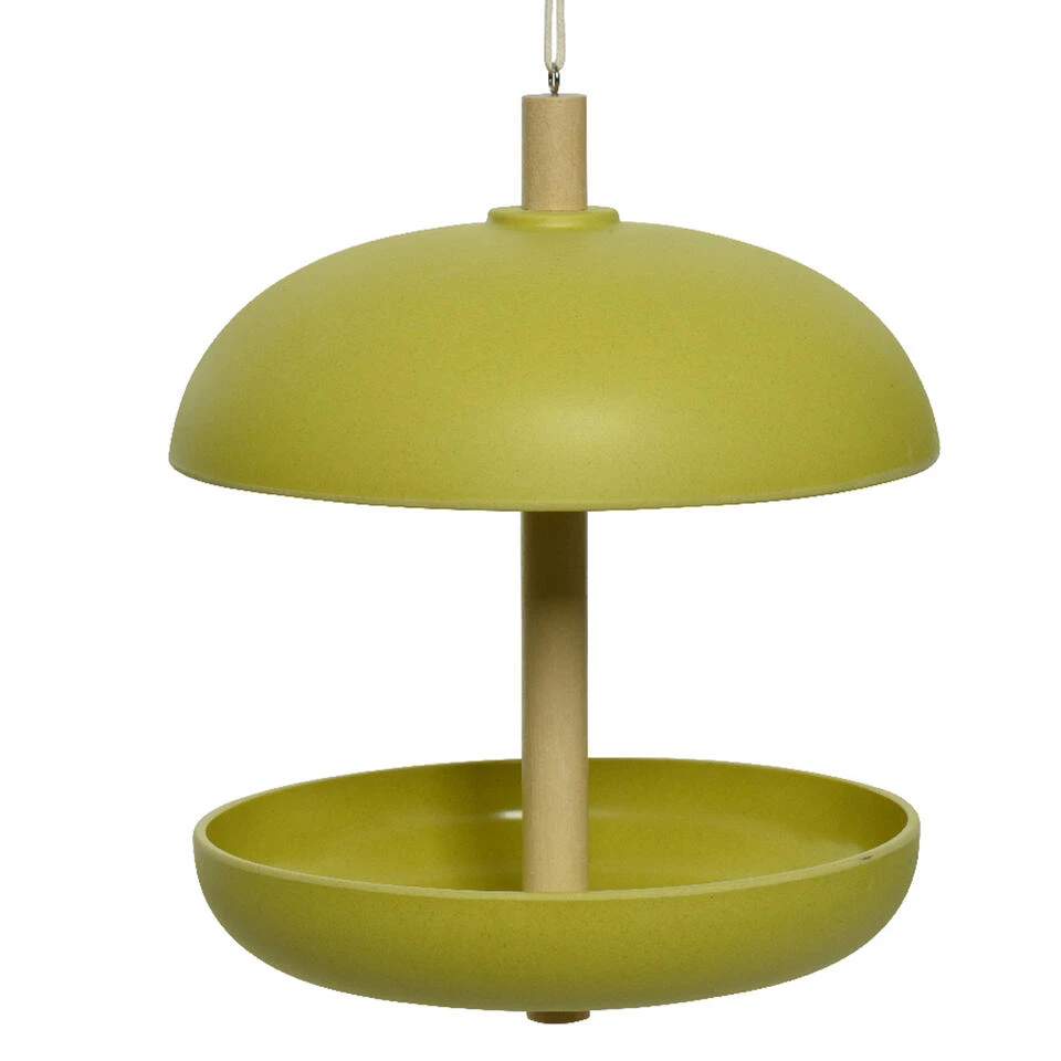 Decoris Vogelvoederplek - Silo - Hangend - Bamboe - Groen - 25 Cm