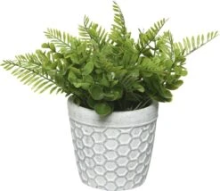 Decoris Varen Kunstplantje/nepplant In Pot 25 Cm - Kamerplanten