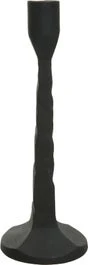 Decoris Kandelaar Zwart D 10,5 H 38 Cm