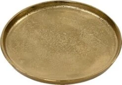 Decoris Decoratiebord Farao Goud D 43 H 2 Cm