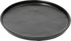 Decoris Decoratiebord Coal Zwart D 30 H 2,5 Cm