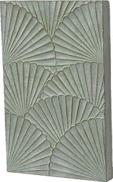 Decoris Tuin Wanddecoratie Fibre Groen 35 X 55 X 5 Cm