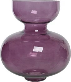 Decoris Vaas Paars D 22 H 25 Cm