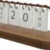 Decoris Kalender Bruin 29 X 10 X 10 Cm
