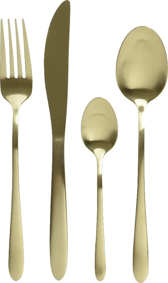 Decoris Bestekset Goud 16-delig