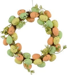 Decoris Paaskrans Eieren D 28 H 4,5 Cm