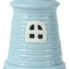 Decoris Tuinbeeld Logan Vuurtoren Blauw D 8,2 H 16,8 Cm