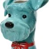Decoris Vaas Woof Blauw 18,3 X 16 X 22,6 Cm