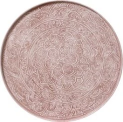 Decoris Decoratiebord Cura Roze D 60 H 3 Cm