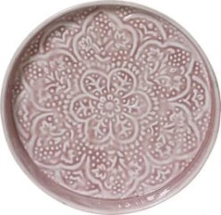 Decoris Decoratiebord Cura Roze D 22 H 3 Cm