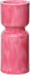 Decoris Kandelaar Roze D 10,5 H 25,5 Cm
