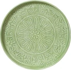 Decoris Decoratiebord Cura Groen D 32 H 3 Cm