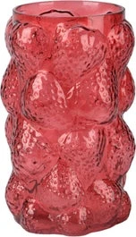 Decoris Vaas Rood D 15 H 23 Cm