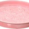 Decoris Decoratiebord Cura Roze D 23 H 3 Cm