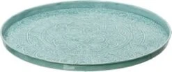 Decoris Decoratiebord Cura Mint D 39,5 H 3 Cm