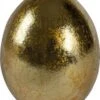 Decoris Paasdecoratie Ei Goud D 8,6 H 10,2 Cm