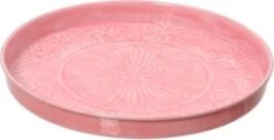 Decoris Decoratiebord Cura Roze D 30 H 3 Cm