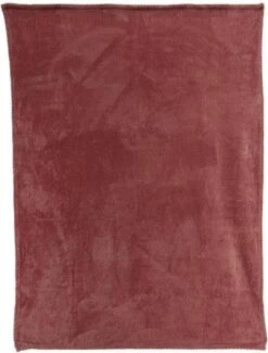 Decoris Woondeken Velours Roze 130x170cm